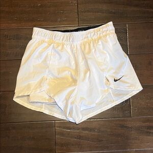 Nike Women's Athletic White Shorts